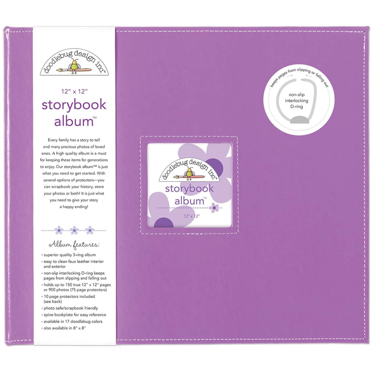 Doodlebug Design Inc.™ Storybook Album™, 12" x 12"